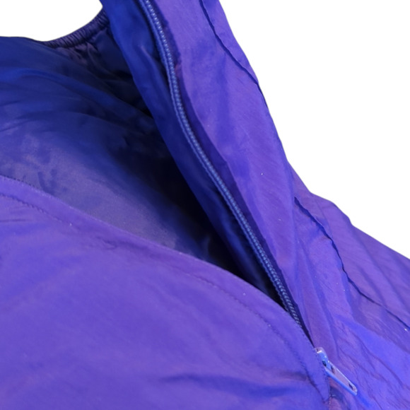 NEW MOVES Vintage Purple Bib Snow Pants Adjustable Kids Size 10 - Picture 5 of 12